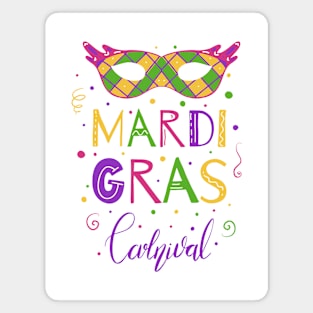 Mardi gras carnival Magnet